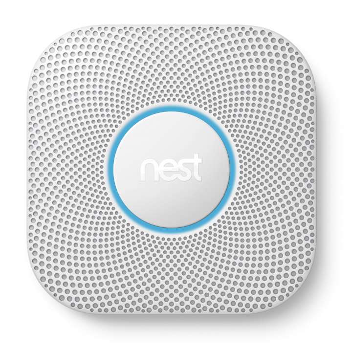 S3004PWBUS NEST Protect Model: 06A,Wireless (RFI) Interconnected with 6AA battery operated, UL 217 Listed with carbon monoxide detection, photoelectric smoke, white 2ND Generation