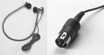 VEC-DH50N VEC UNDERCHIN U-BOW HEADSET COMPATIBLE W/ ALL NORELCO/PHILIPS MODELS USING A ROUND DIN PLUG
