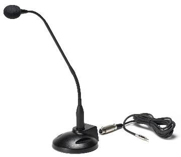 VEC-GN3 VEC PRO 18 IN GOOSE NECK MICROPHONE 10FT CORD 3.5MM STEREO PLUG
