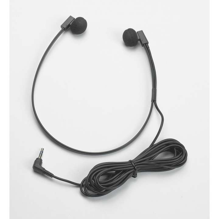 VEC-SPECTRAPC VEC TWIN-SPEAKER STEREO HEADSET W/10'CORD  3.5MM RIGHT ANGLE PLUG AND BLACK STORAGE BAG